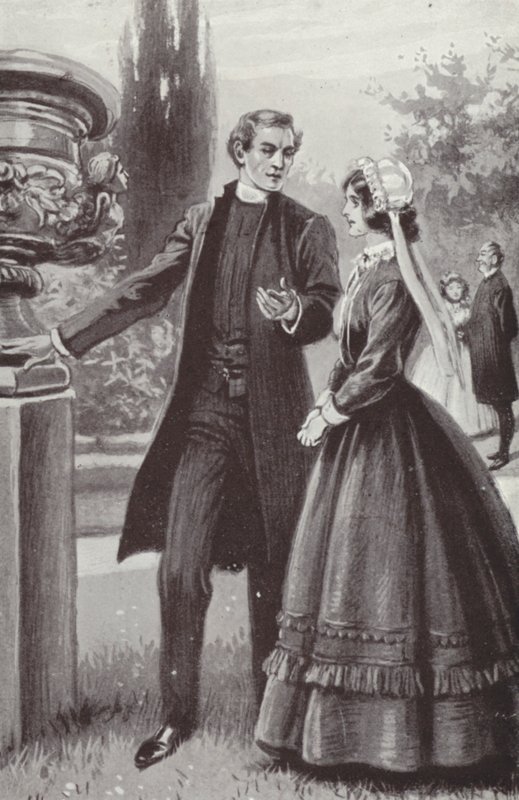 Ilustrace pro Barchester Towers od Anthony Trollope od Paul Hardy