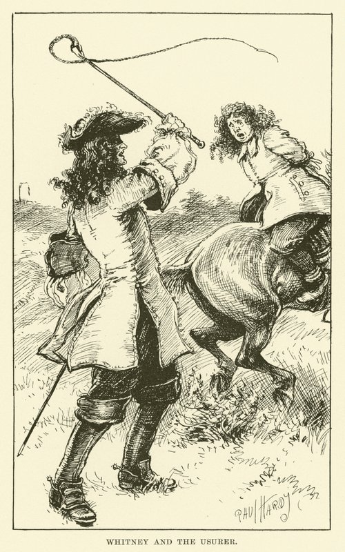 Whitney a lichvář (rytina) od Paul Hardy