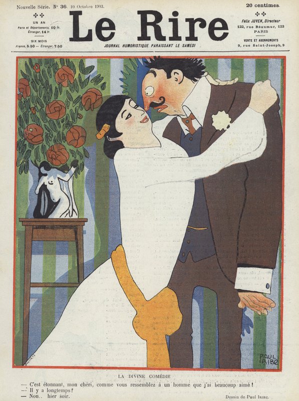Ilustrace pro Le Rire od Paul Iribe