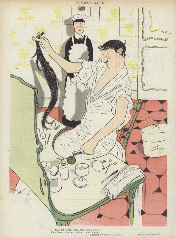 Ilustrace pro Le Rire od Paul Iribe