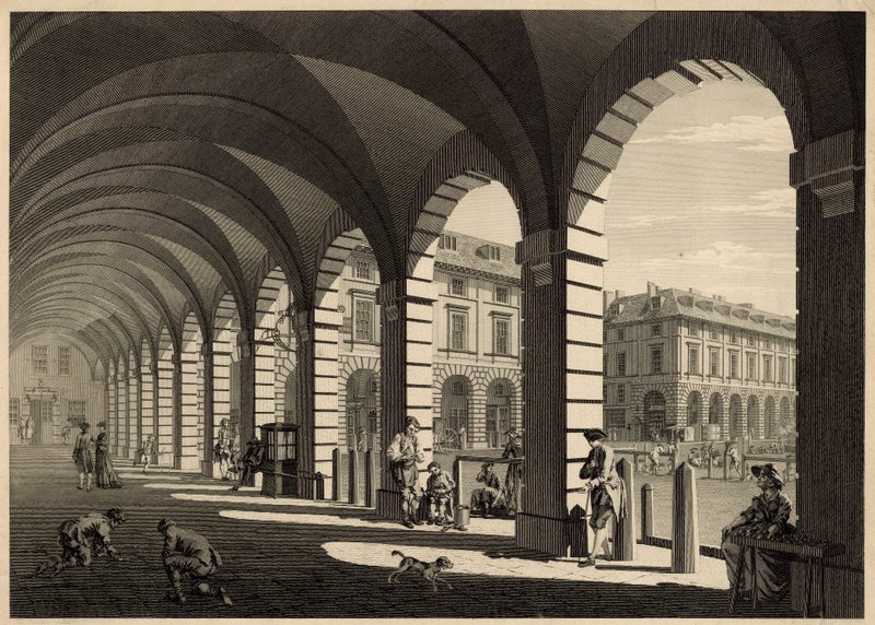 Covent Garden, Londýn od Paul Sandby