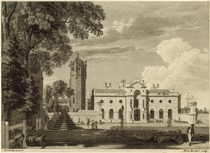 Královská vojenská akademie ve Woolwichi od Paul Sandby