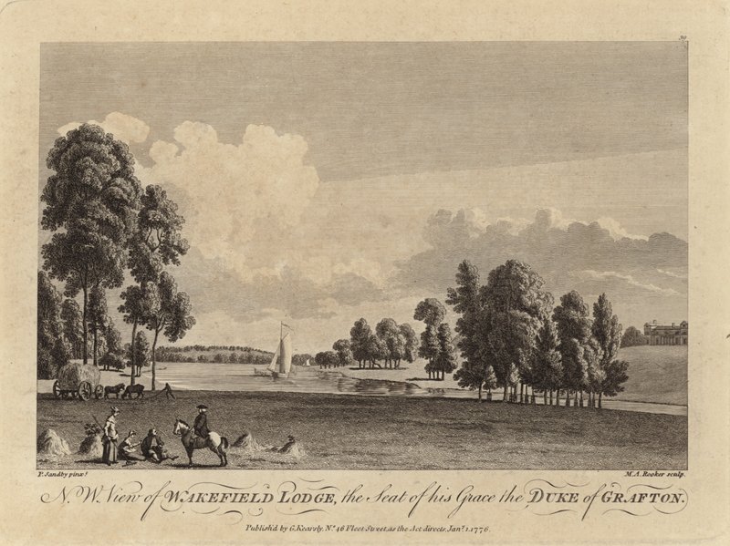 Wakefield Lodge od Paul Sandby