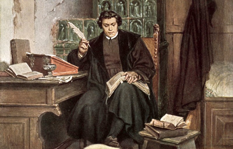 Martin Luther, květen 1521 až březen 1522 od Friedrich Paul Thumann