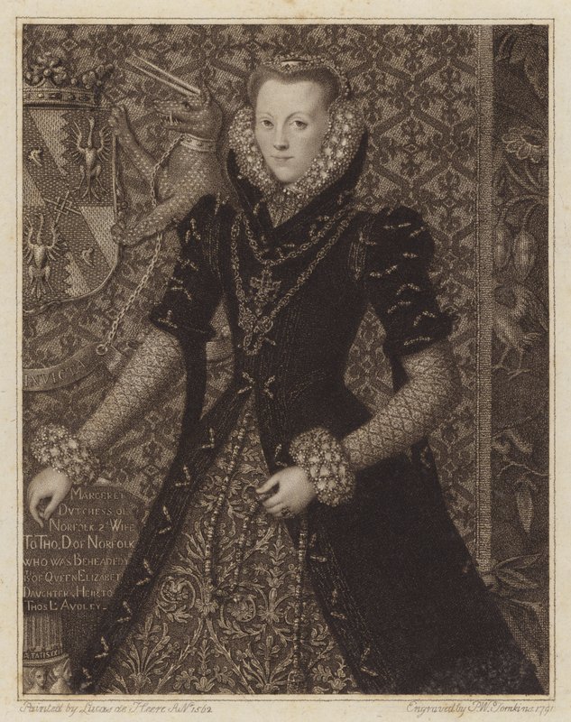Margaret, vévodkyně z Norfolku od Peltro William Tomkins