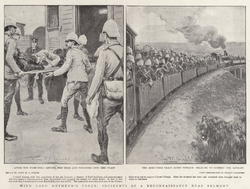 Se Sílou lorda Methuena, Incidenty průzkumu poblíž Belmontu od Percy F.S. Spence