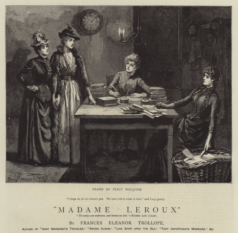 paní Lerouxová od Percy Macquoid