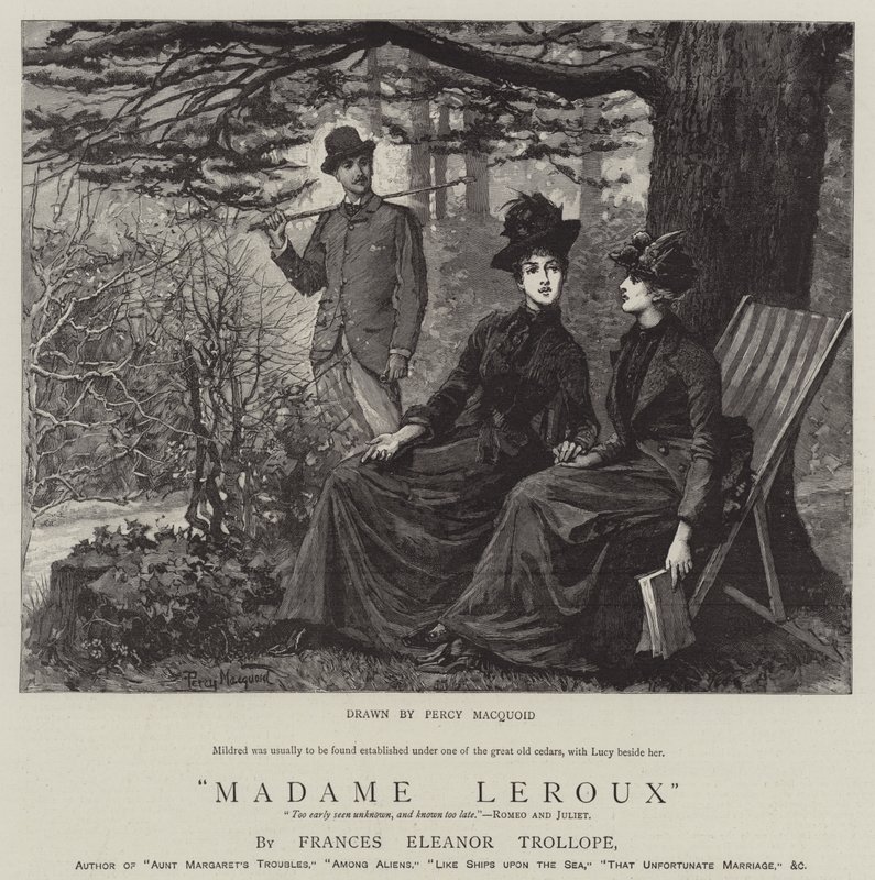 Paní Leroux od Percy Macquoid