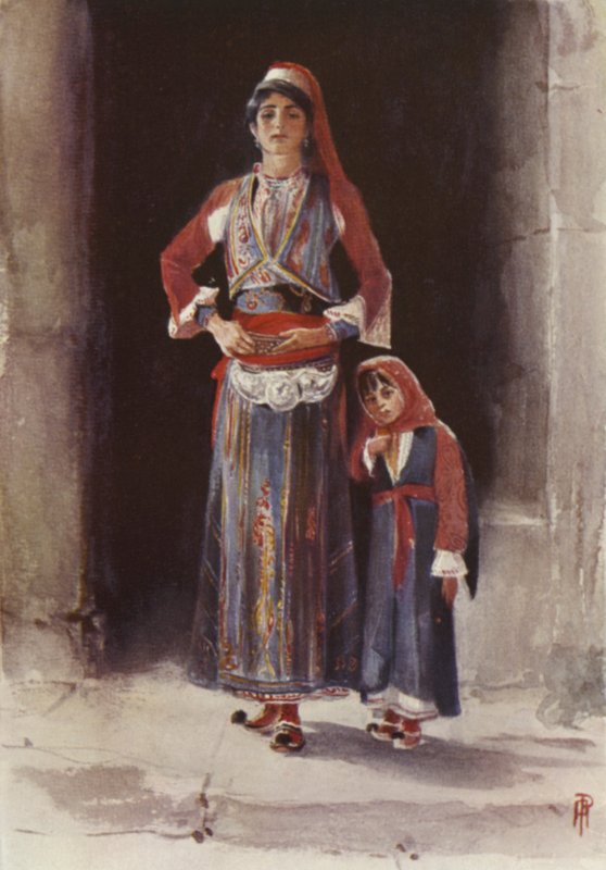 Albánští rolníci od Percy Anderson