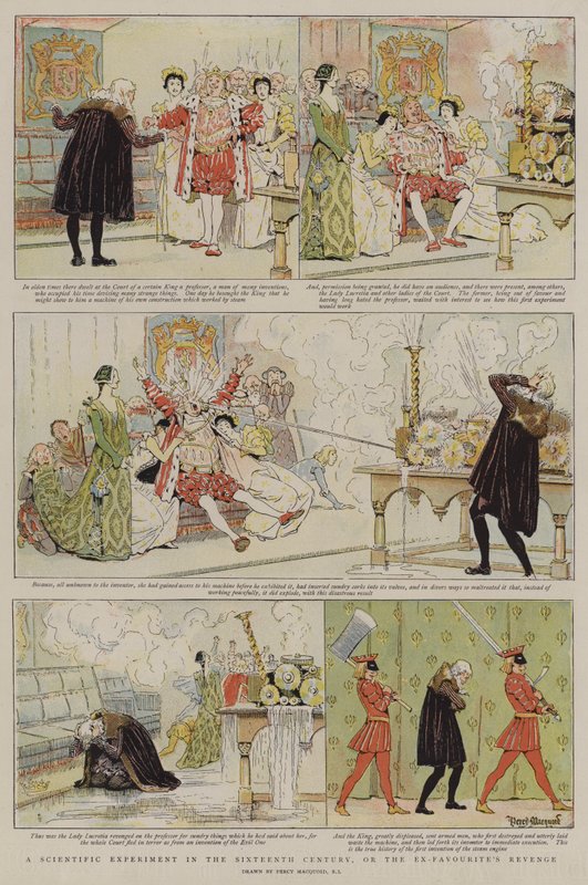 Vědecký experiment v šestnáctém století aneb pomsta bývalého oblíbence od Percy Macquoid
