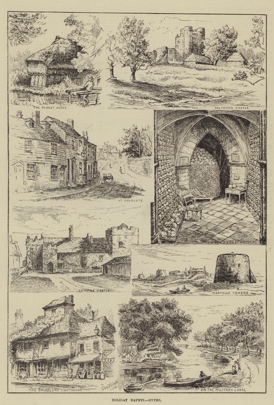 Prázdninové strašidla, Hythe od Percy Robert Craft