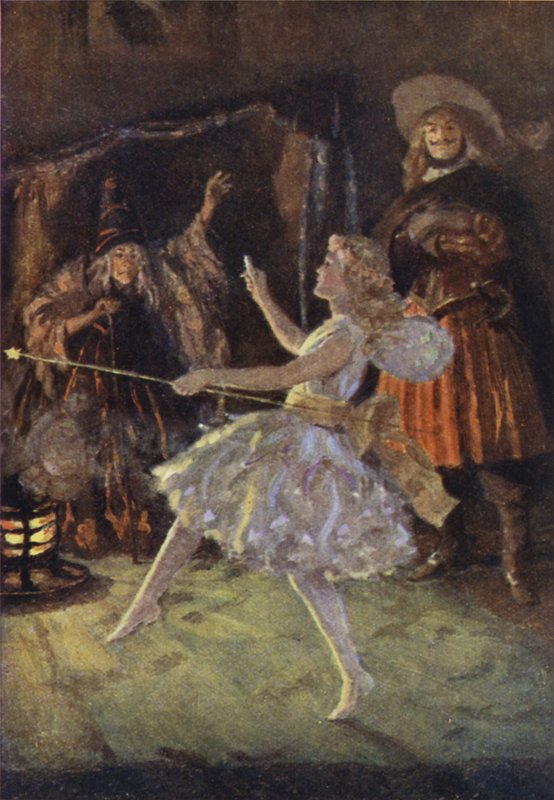 Ilustrace pro malé ženy Louisa M Alcott (barevné lito) od Percy Tarrant