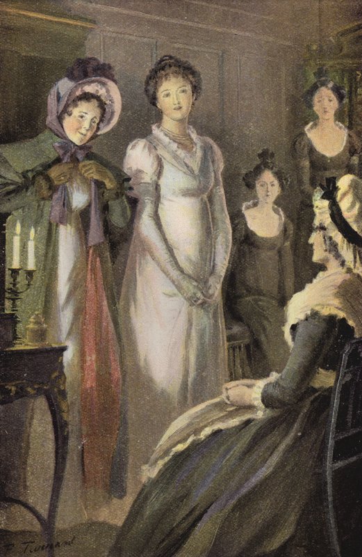 Ilustrace pro Silase Marnera od George Eliota (barevné lito) od Percy Tarrant
