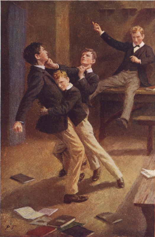 Tři se chvíli potáceli a pak přešli (barva lito) od Percy Tarrant