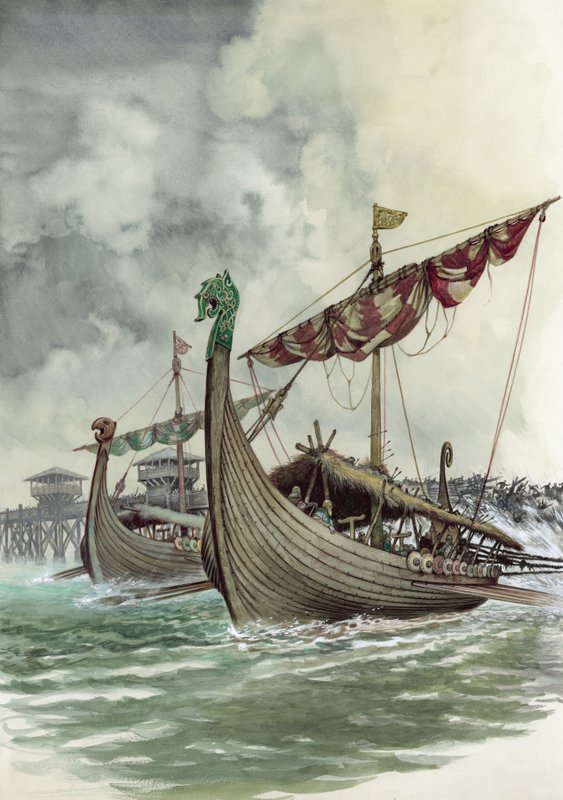 London Bridge byl stržen při vikingském útoku vedeném Olafem The Norsemanem v roce 1014 od Peter Jackson