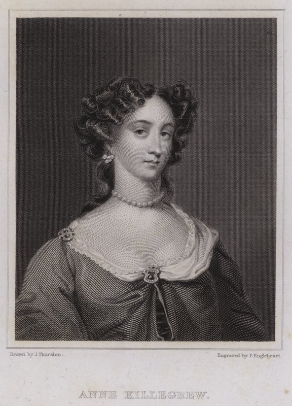 Anne Killegrew, anglická básnířka od Peter Lely