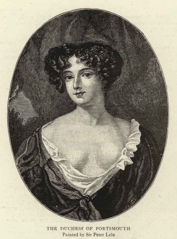 vévodkyně z Portsmouthu od Peter Lely