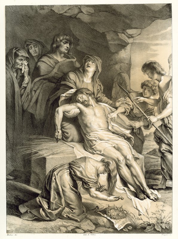 Pohřeb Krista od Peter Paul Rubens