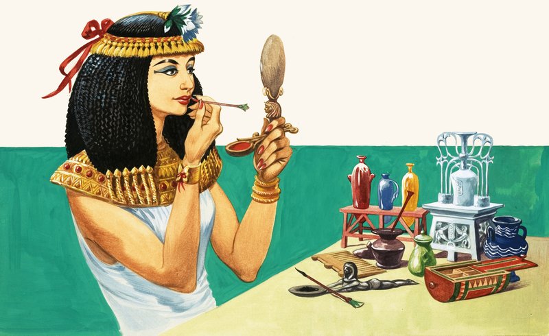 Oblékání a líčení ve starověkém Egyptě od Peter Jackson