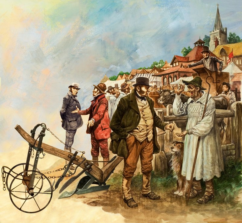 Farmářský trh a aukce od Peter Jackson