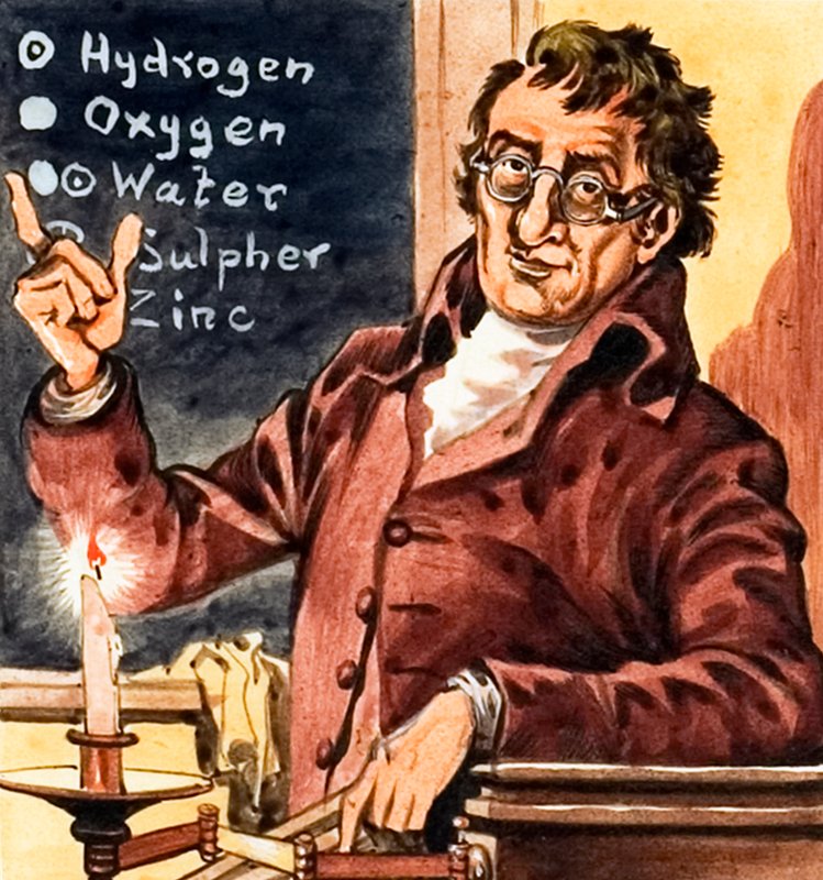 John Dalton, zakladatel chemické atomové teorie od Peter Jackson