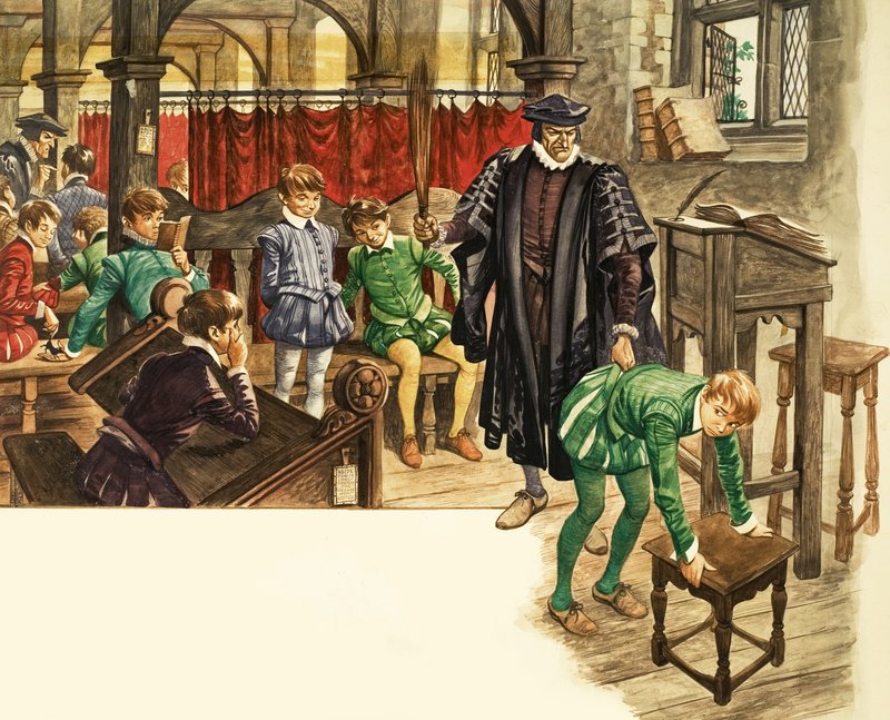 Bylo nebylo... Tresty ve škole v tudorovské době od Peter Jackson