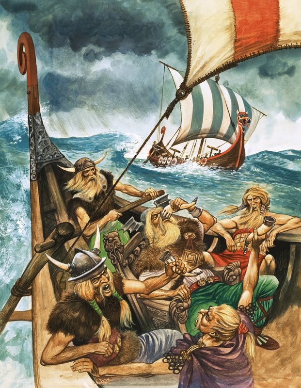 Historie našeho nádherného světa: Vikingové od Peter Jackson