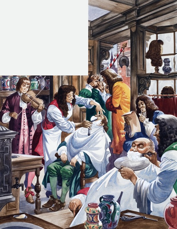 Podivuhodný příběh Británie: Rušné holičství a chirurgie od Peter Jackson