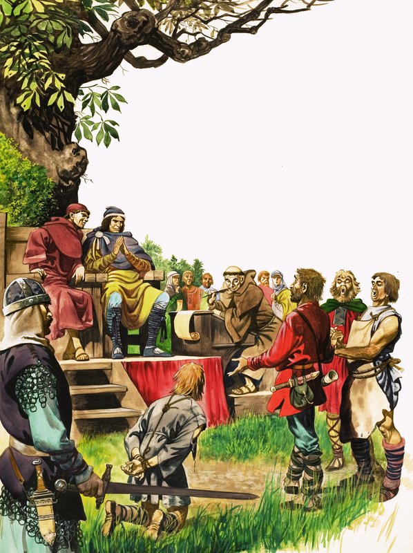 Podivuhodný příběh Británie: Zákony Anglosasů od Peter Jackson
