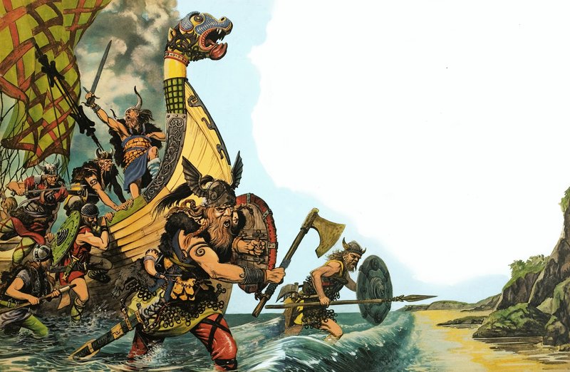 Podivuhodný příběh Británie: Příchod Vikingů od Peter Jackson