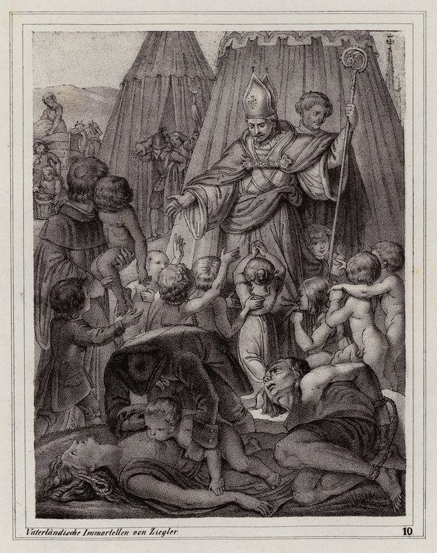 Druhé obléhání Vídně Turky od Peter Johann Nepomuk Geiger