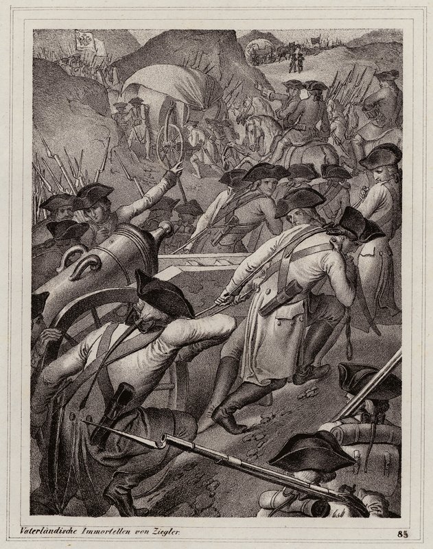 Válka o španělské dědictví od Peter Johann Nepomuk Geiger