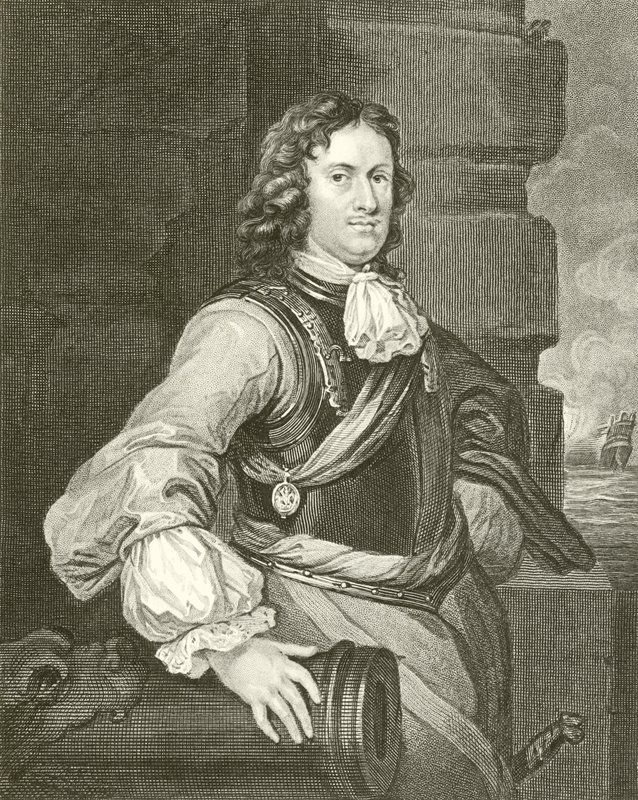 Edward, první hrabě ze Sandwiche od Peter Lely