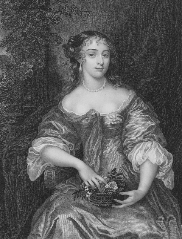 Elizabeth, lady Denhamová od Peter Lely