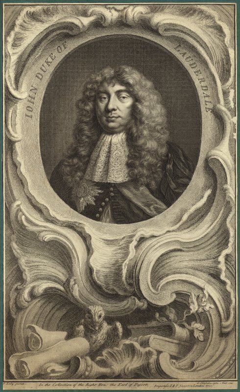 Portrét sira Johna Maitlanda, vévody z Lauderdale od Peter Lely