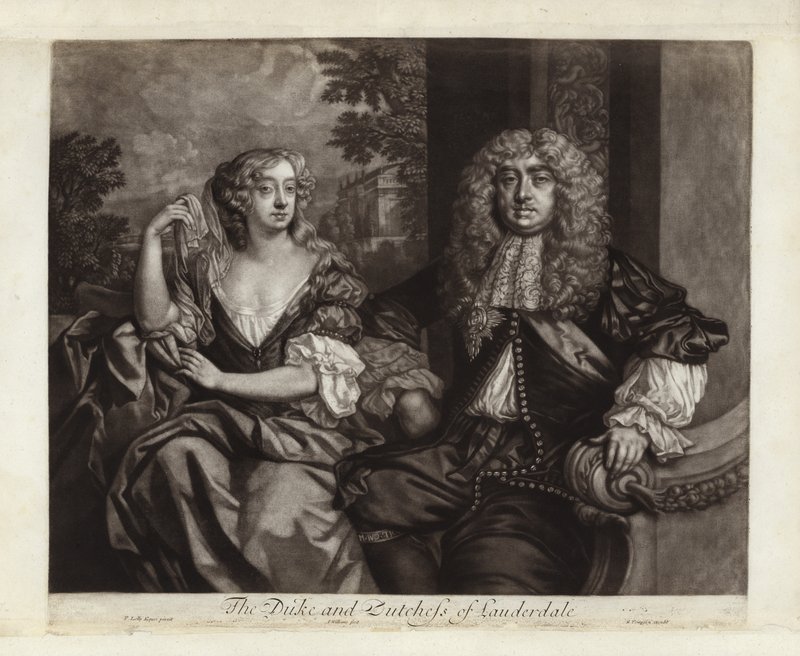 Portrét vévody a vévodkyně z Lauderdale od Peter Lely