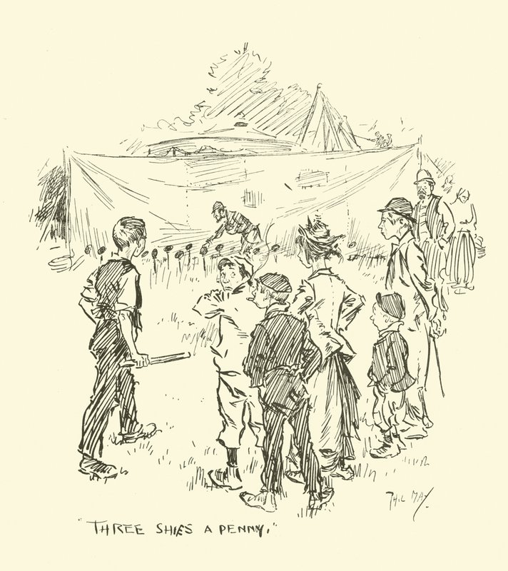 Ilustrace pro Phila Mayse Gutter-Snipese od Phil May