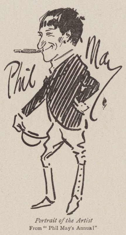 Portrét umělce od Phil May