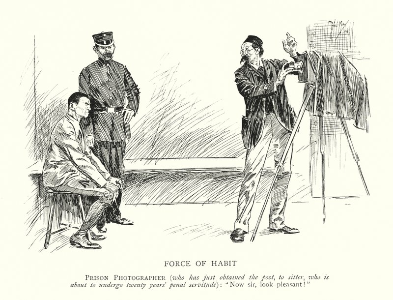 Síla zvyku (litho) od Phil May