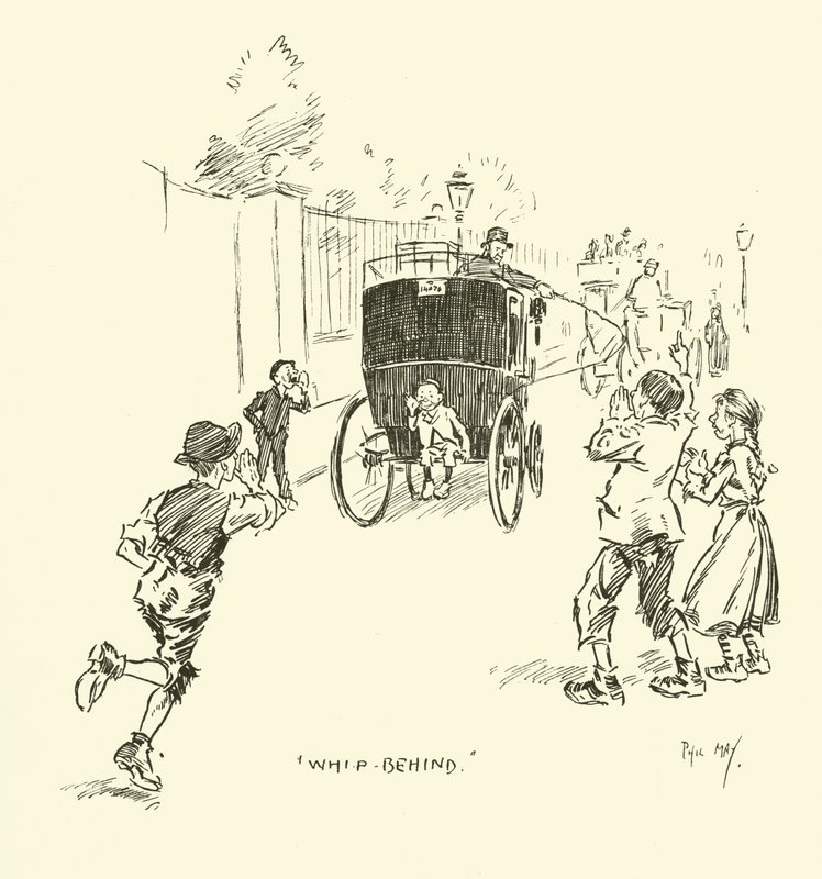 Ilustrace pro Phila Mayse Gutter-Snipese od Phil May