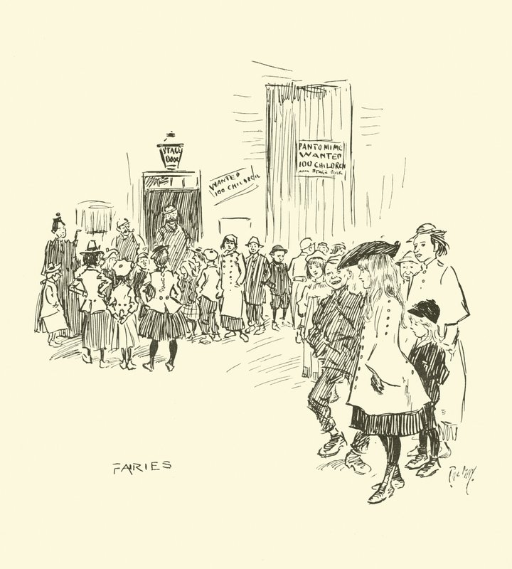 Ilustrace pro Phila Mayse Gutter-Snipese od Phil May
