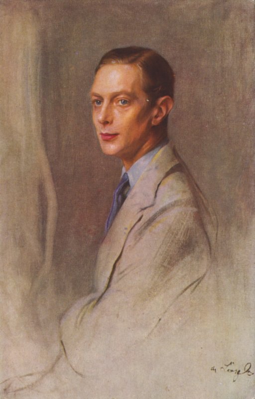 vévoda z Yorku, pozdější král Jiří VI od Philip Alexius de (after) Laszlo