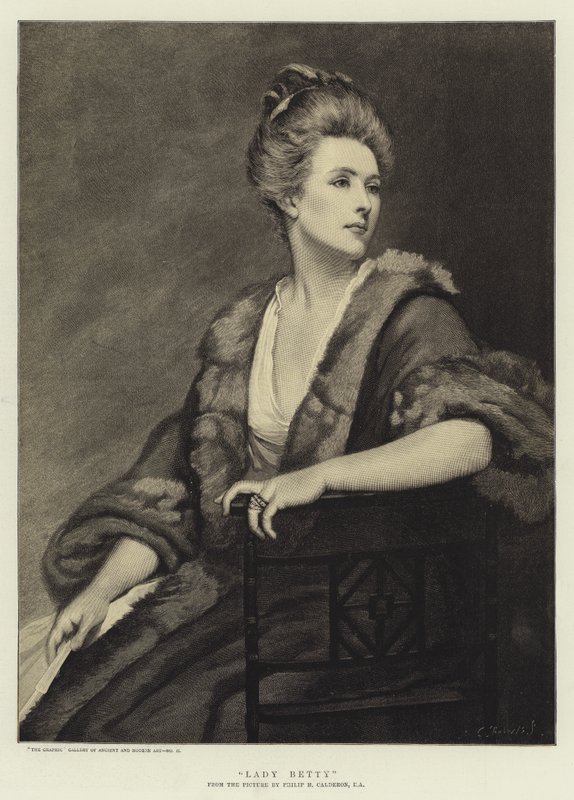 Lady Betty od Philip Hermogenes Calderon