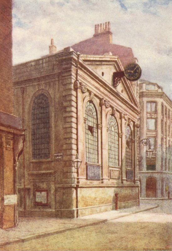 Kostel svatého Michaela, Wood Street, 1896 od Philip Norman
