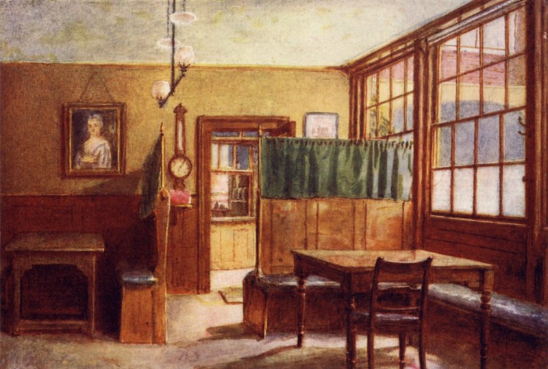 Kavárna Old Bell Inn, Holborn, 1897 od Philip Norman