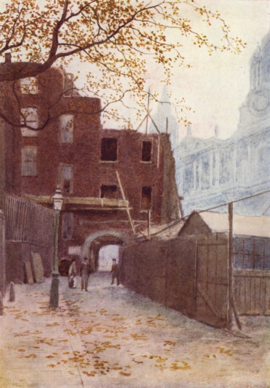 Děkanský soud, St Pauls Churchyard, 1894 od Philip Norman