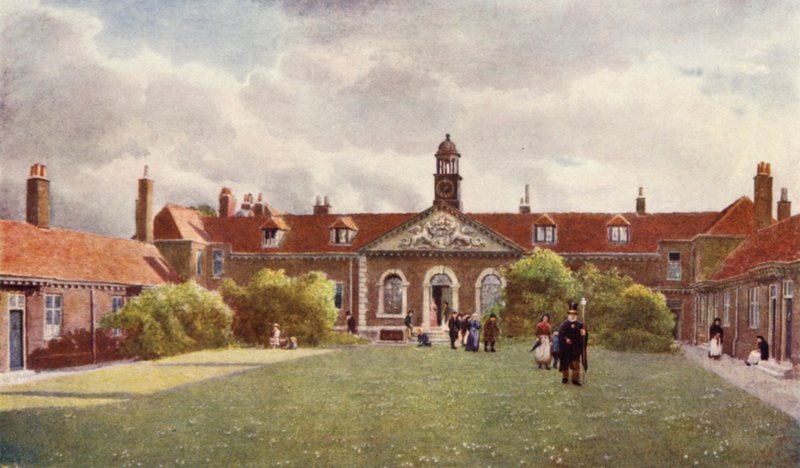Emanuel Hospital, Westminster, 1890 od Philip Norman