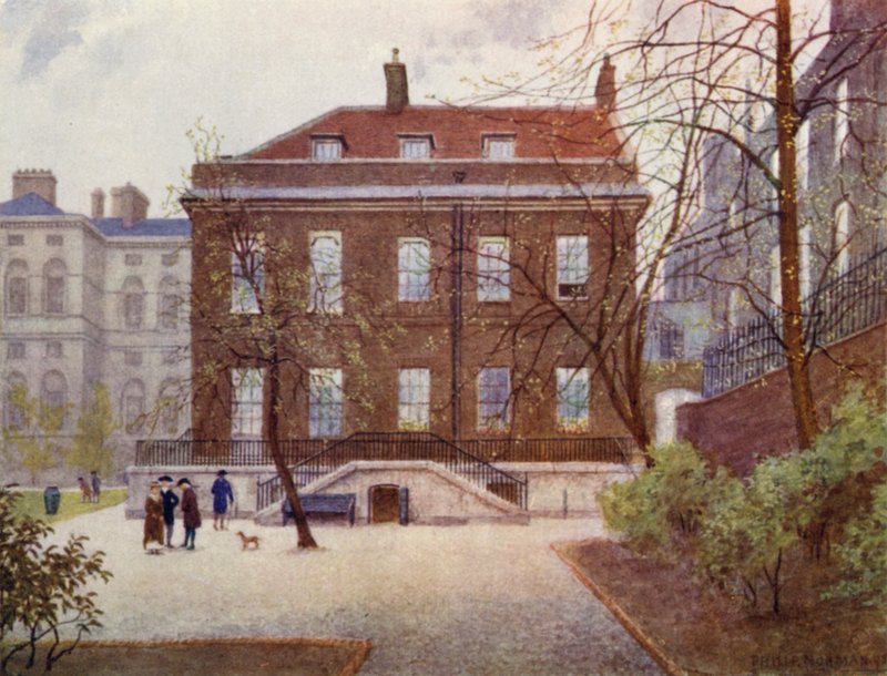 Garden of No 10 Downing Street, 1888 od Philip Norman