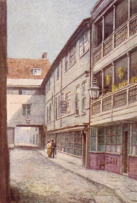 George Inn, Southwark, 1885 od Philip Norman