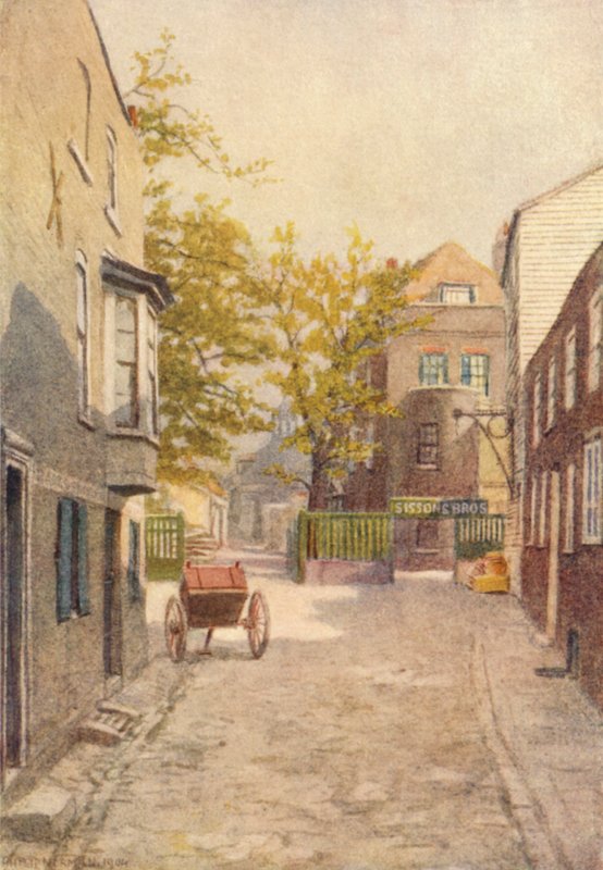 Laytons Buildings, Southwark, 1904 od Philip Norman